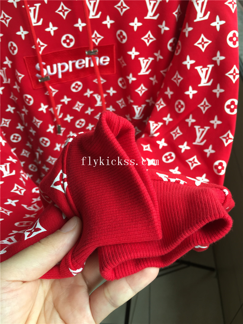 Supreme Red Hoodie